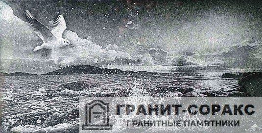 Горизонтальная гравировка на памятники в Крыму от компании «Гранит-Соракс», Симферополь